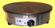 Cr�pes elektro Backger�t  1 Platte rund